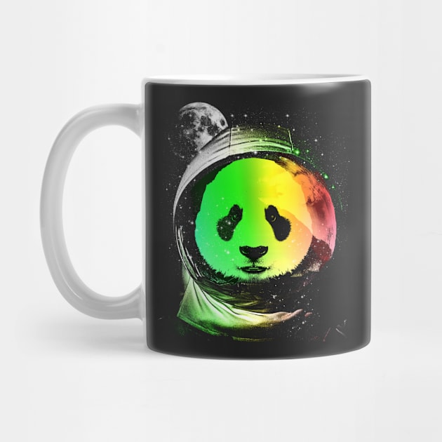 Astronaut Panda v.2 by clingcling